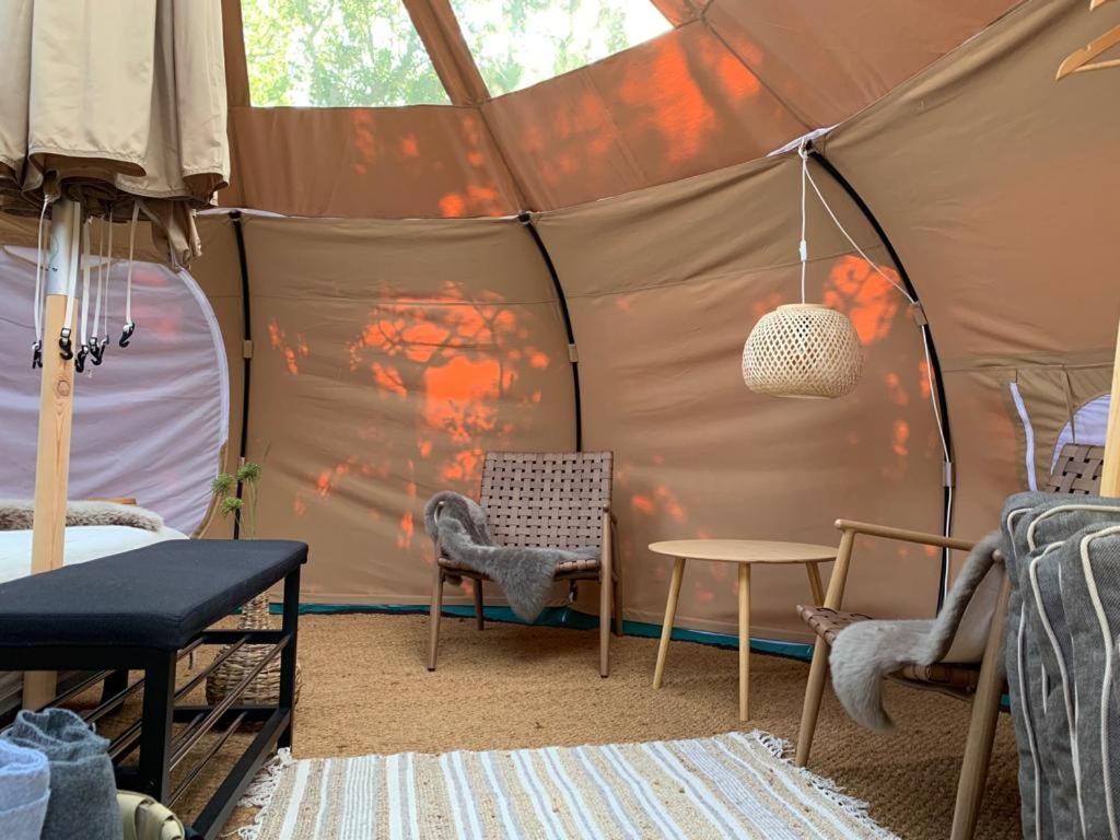 Romantic Luxus Glamping 1 Idestrup Luaran gambar